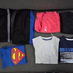 Lot 7pcs NEW Age 5T Clothes Shirts, Pants – Bag 1